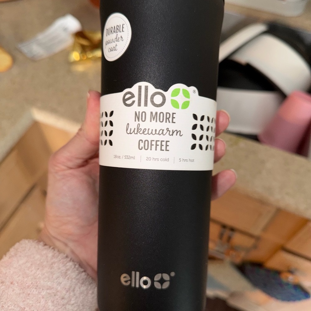 Ello Black Coffee Tumbler